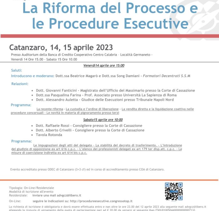 News dagli amici di Catanzaro